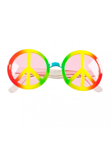 Lunettes Hippie multicolores