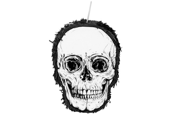 Pinata tête de mort fête halloween