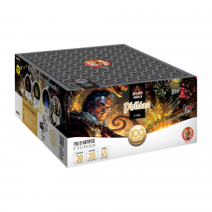 Feu d'artifice COMPACT PHILEAS 100 SHOTS