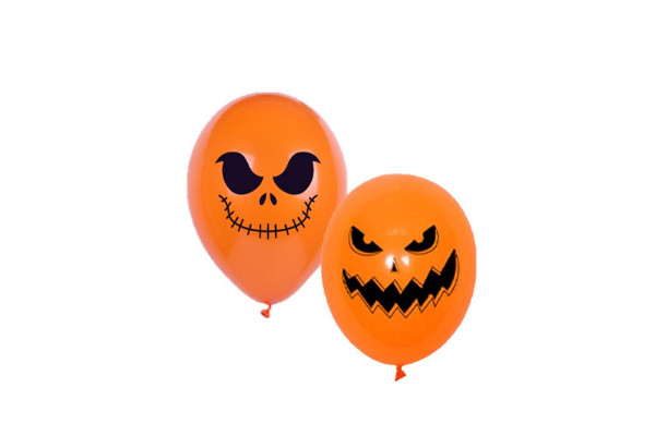 ballons citrouilles motif