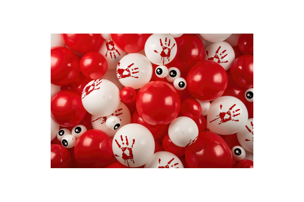 ballons yeux sanglants