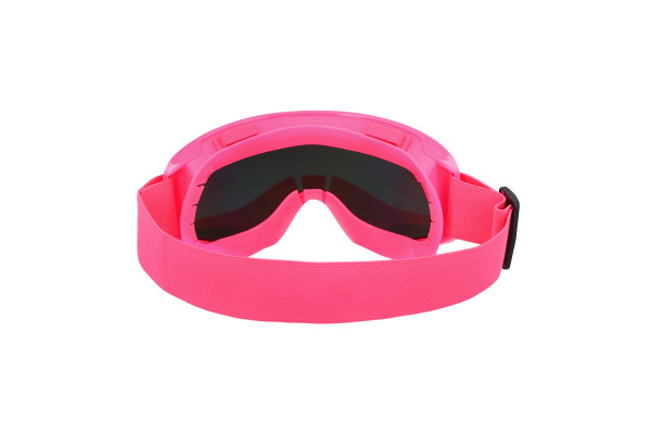 lunettes ski rose fluo fete