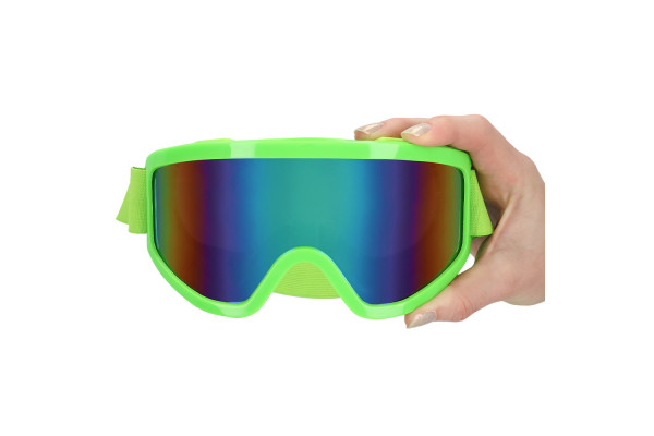 lunettes ski verts fluo