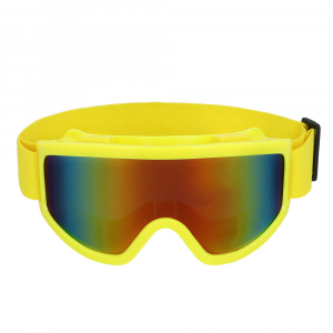 lunettes ski jaune fluo