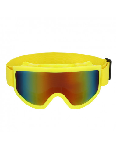 lunettes ski jaune fluo