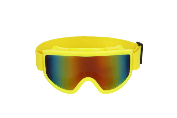 lunettes ski jaune fluo