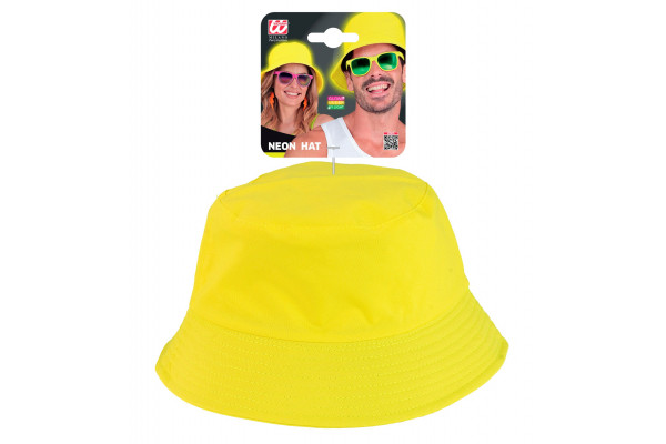 chapeau bob fluo jaune pack