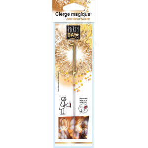 Cierge doré magique 1