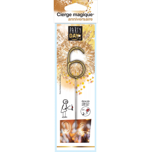 Cierge Magique Doré -...