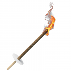 torche en cire flambeau