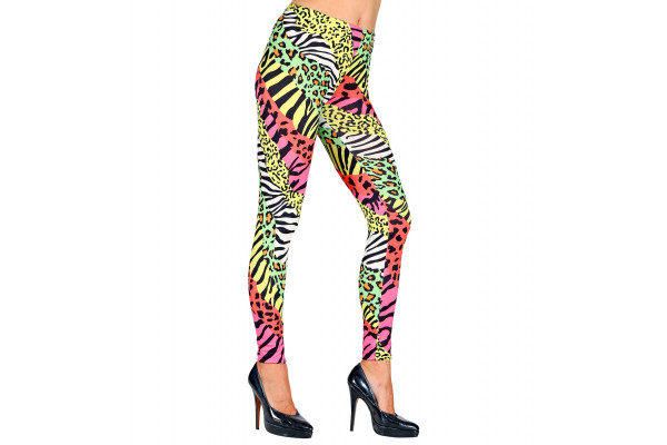 Legging années 80's motif animalier - France Effect