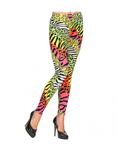 Legging années 80's motif animalier - France Effect