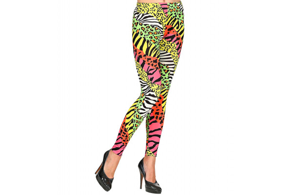 Legging années 80's motif animalier - France Effect