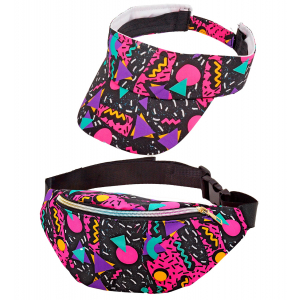 Visière et sacoche années 80