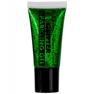 Gel vert corps et visage à paillettes - France Effect