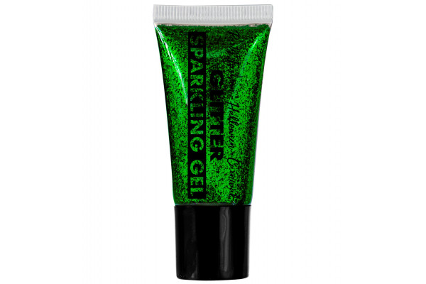 Gel vert corps et visage à paillettes - France Effect