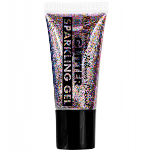 Gel multicolore corps et visage à paillettes