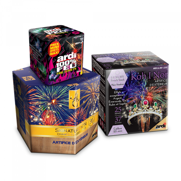 PACK Feux d'artifice Nouvel an