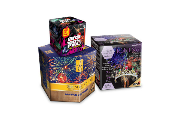 PACK Feux d'artifice Nouvel an