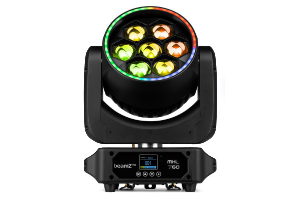 lyre led wash couleurs