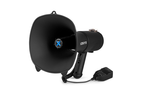 megaphone noir vonyx usb