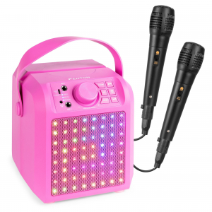 enceinte karaoke rose