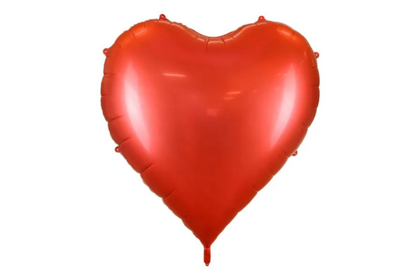 Ballon aluminium XXL coeur rouge France Effect