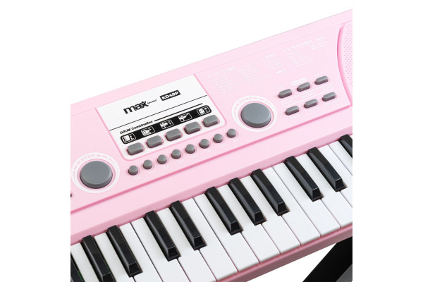 clavier numerique rose elegant