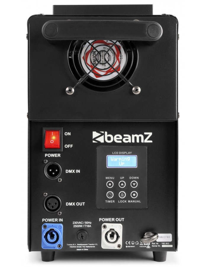 BeamZ S2500LED - Machine à fumée professionnelle 2500W, 24x LED