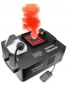 Machine à fumée SM400 W avec télécommande et liquide