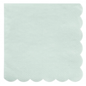 serviettes table verte menthe