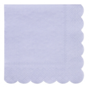serviettes table violette