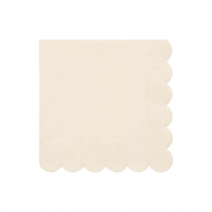 serviettes papier beige