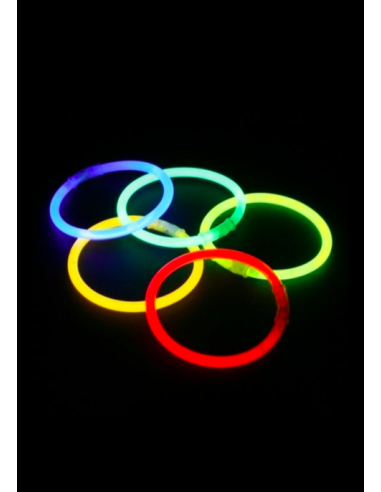 bracelets lumineux colorés