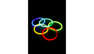 bracelets lumineux colorés