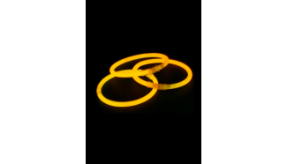 bracelet lumineux orange