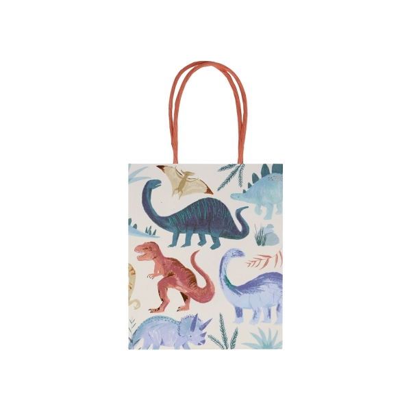 sacs en papier Royaume des Dinosaures