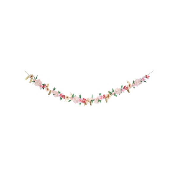 guirlande de roses délicates