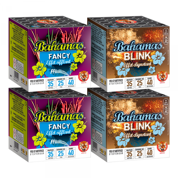 Pack Feux d'Artifice BAHAMAS® – 4...