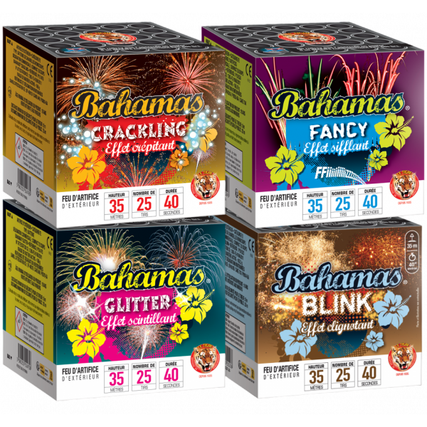 Pack Feux d'Artifice BAHAMAS® – 4...