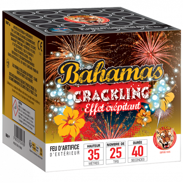 Feu d'artifice BAHAMAS® Crackling –...