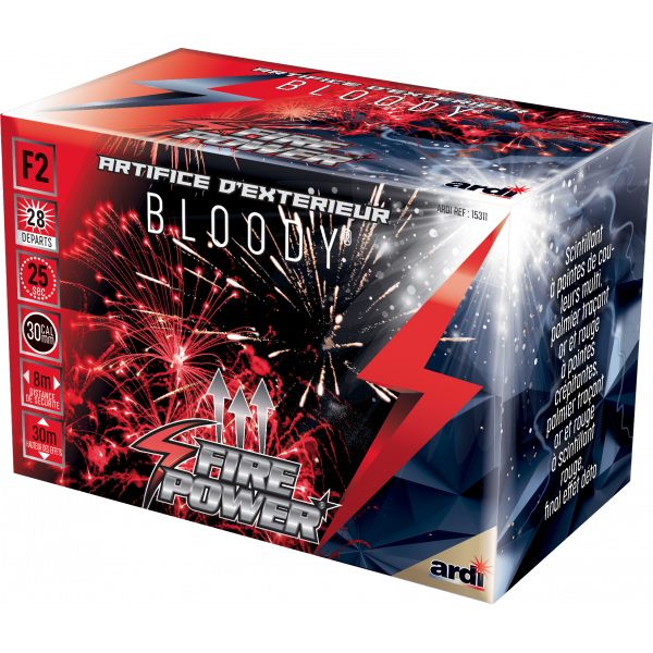 Feu d'Artifice FIRE POWER® - BLOODY®...