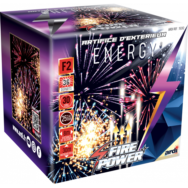 Feu d'Artifice FIRE POWER® - ENERGY®...