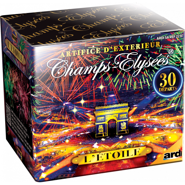 Feu d'Artifice CHAMPS-ÉLYSÉES®...