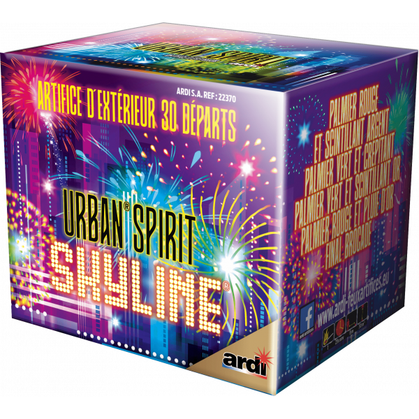 Feu d'Artifice URBAN® SPIRIT -...