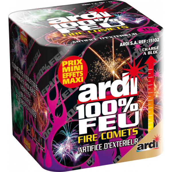 Feu d'Artifice ARDI® 100% FEU - FIRE...