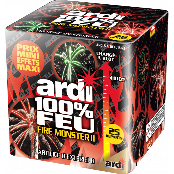 Feu d'Artifice ARDI® 100% FEU - FIRE...