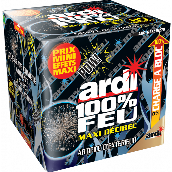 Feu d'Artifice ARDI® 100% FEU - MAXI...