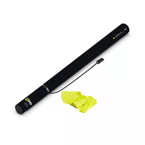 Canon à confettis électrique fluos 80 cm