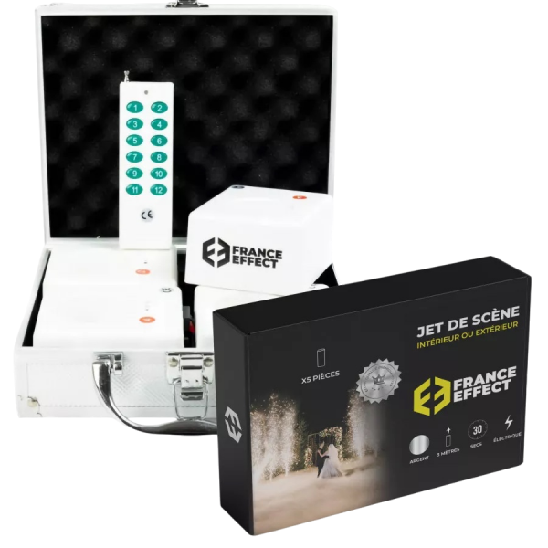 Kit de 4 supports blancs HF avec...